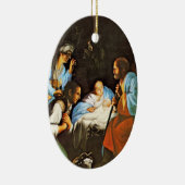 Heilige Familienverzierung Keramikornament (Rechts)