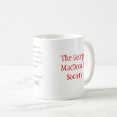 Heilige Faulheit Kaffeetasse (VorderseiteRechts)