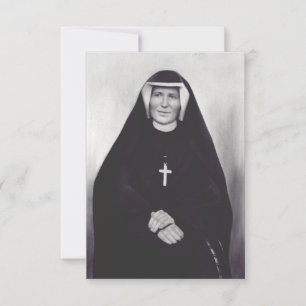 Heilige Faustina Kowalska  Dankeskarte