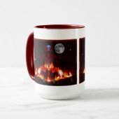 Heilige Feuer Tasse (Vorderseite Links)