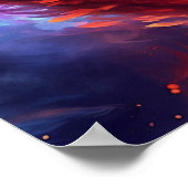 Heilige Flamme der Liebe Poster (Ecke)