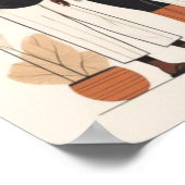 Heilige Form – Moderne feminine Geometrie Poster (Ecke)