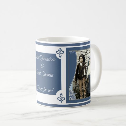Heilige Francisco & Jacinta Marto Canonisation Kaffeetasse (VorderseiteRechts)