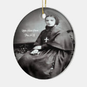 Heilige Franz Xaver Cabrini Keramik Ornament (Links)