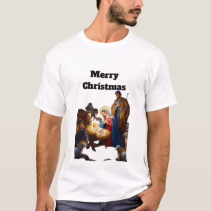 Heilige Friedensnacht Die Geburt Christi Die Still T-Shirt