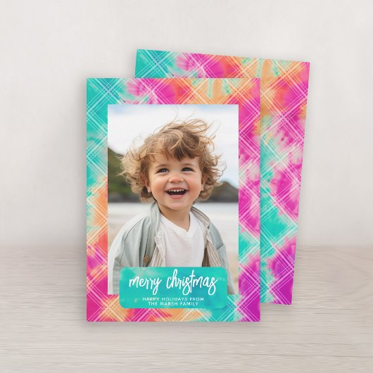 Heilige Gefärbte Krawatte Heilige Weihnachten - Fo