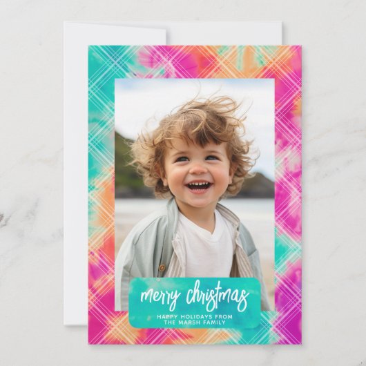 Heilige Gefärbte Krawatte Heilige Weihnachten - Fo (Vorderseite)