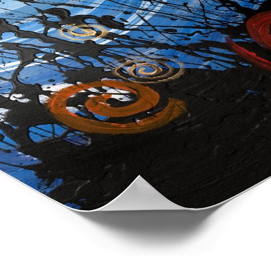 Heilige gehen Poster marschieren (Ecke)