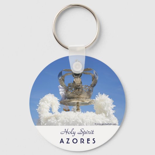 Heilige Geistkrone Schlüsselanhänger (Vorderseite)