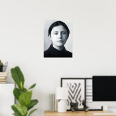 Heilige Gemma Galgani Poster (Heimbüro)