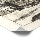 Heilige Geografie, Reisen Jesu Poster (Ecke)