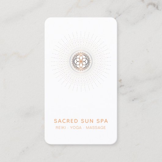 *~* Heilige Geometrie Alchemy Shaman Mandala Visitenkarte (Vorderseite)