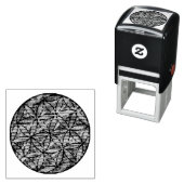 Heilige Geometrie: Blume des Lebens Permastempel (Beispiel)