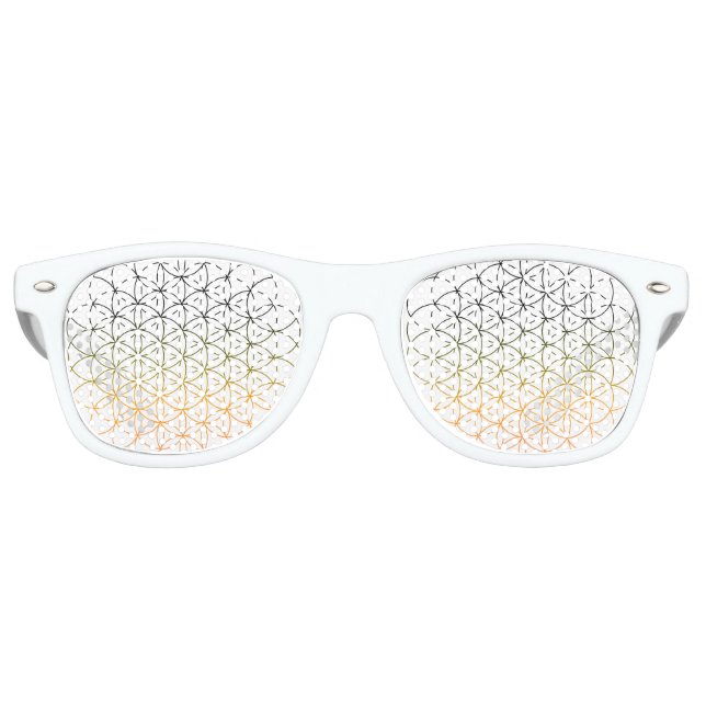 Heilige Geometrie - Blume des Lebens Sonnenbrille (Vorderseite)