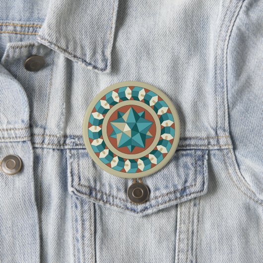 Heilige Geometrie Button (Beispiel)