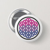 heilige Geometrie des Bi Button (Vorne & Hinten)