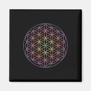 Heilige Geometrie Die Blume Des Lebens Yoga Yantra Magnet