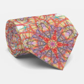 Heilige Geometrie "Eidos" Hals-Krawatte bis März Krawatte (Gerollt)