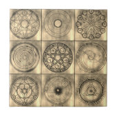 Heilige Geometrie | Fliese (Vorderseite)