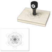 Heilige Geometrie Gummistempel (Stempel)