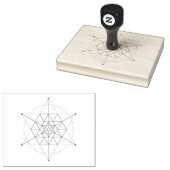 Heilige Geometrie Gummistempel (Stempel)