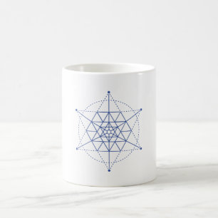 Heilige Geometrie Kaffeetasse