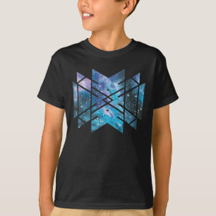 Heilige Geometrie Kosmische Galaxie Universum Auß T-Shirt