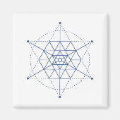 Heilige Geometrie Magnet (Vorne)