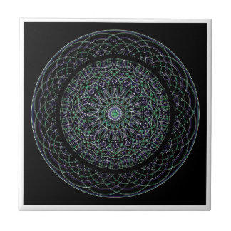 Heilige Geometrie-Mandala Fliese