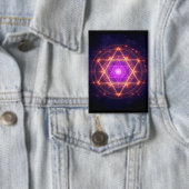 Heilige Geometrie Mandala – Licht innerhalb des Ko Button (Insitu)