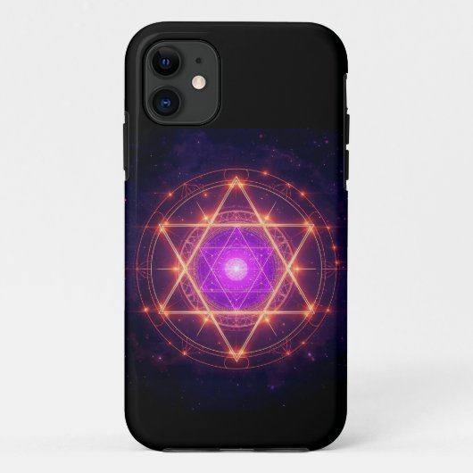 Heilige Geometrie-Mandala – Licht innerhalb des Ko Case-Mate iPhone Hülle (Rückseite)