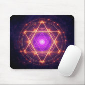 Heilige Geometrie Mandala – Licht innerhalb des Ko Mousepad (Mit Mouse)