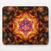 Heilige Geometrie-Mandala-Mausunterlage Mousepad (Vorne)