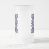 Heilige Geometrie Mattglas Bierglas (Mittel)