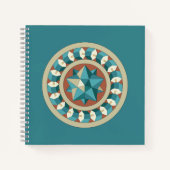 Heilige Geometrie Notizblock (Vorderseite)