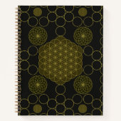 Heilige Geometrie Notizblock (Vorderseite)