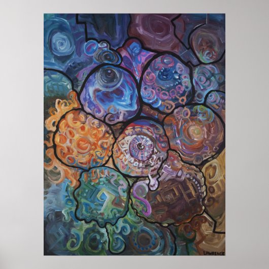 Heilige Geometrie Poster (Vorne)