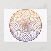 Heilige Geometrie Postkarte (Vorderseite)