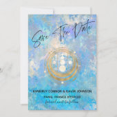 Heilige Geometrie Save the Date (Vorderseite)