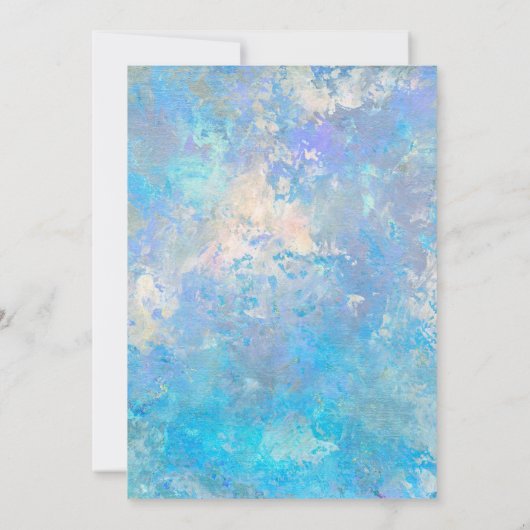 Heilige Geometrie Save the Date (Rückseite)