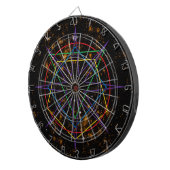 Heilige Geometrie-Sigil Dartscheibe (Vorderseite rechts)