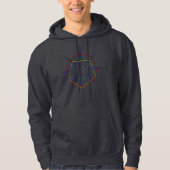 Heilige Geometrie-Sigil Hoodie (Vorderseite)