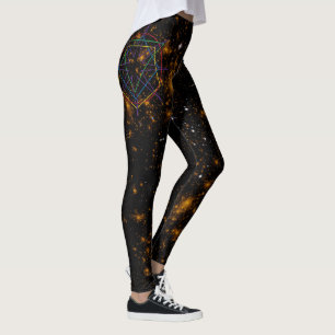 Heilige Geometrie-Sigil Leggings