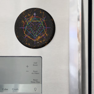 Heilige Geometrie-Sigil Magnet
