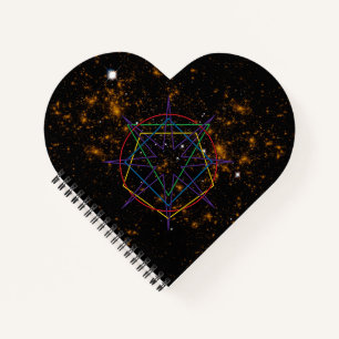 Heilige Geometrie-Sigil Notizblock