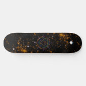 Heilige Geometrie-Sigil Skateboard (Horizontal)