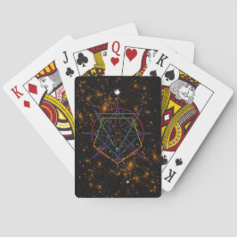 Heilige Geometrie-Sigil Spielkarten