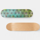 Heilige Geometrie Skateboard (Horizontal)
