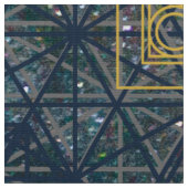 Heilige Geometrie  Stoff (Nahaufnahme)