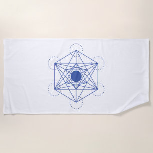 Heilige Geometrie Strandtuch